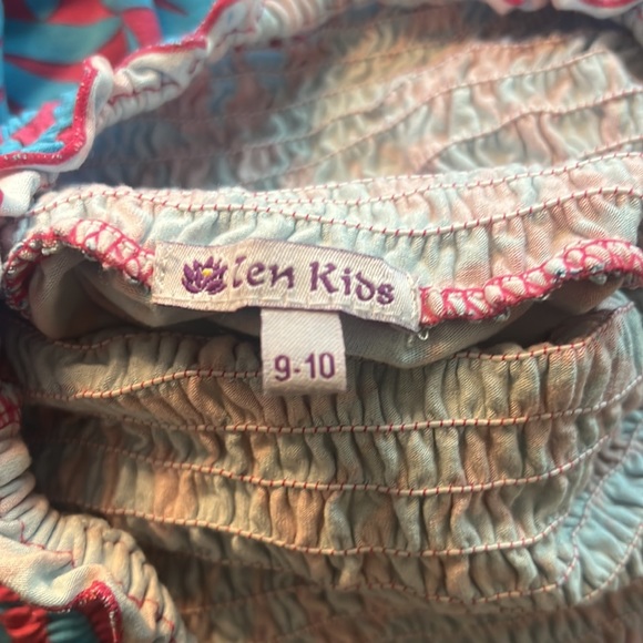 Pineapples Boutique Dress Hawaiian 🌺 print! Girls size 12 SZ 10 Tube both for$10 - Picture 6 of 8